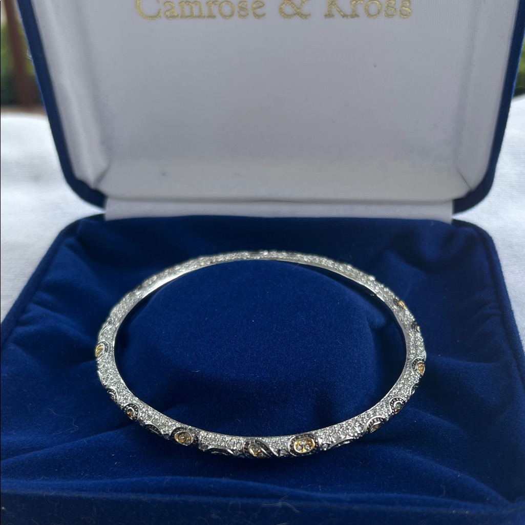 Camrose & Kross Silver And Gold Accent Bracelet